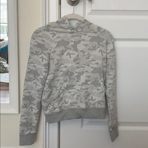 Grey/White Camo Sweatshirt